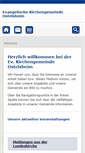 Mobile Screenshot of kirche-ostelsheim.de