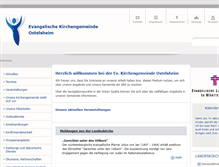 Tablet Screenshot of kirche-ostelsheim.de
